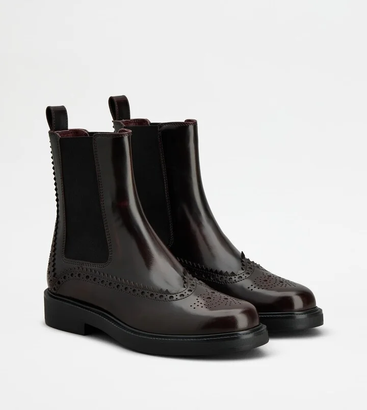 Ankle Boots in Leather - Image 2