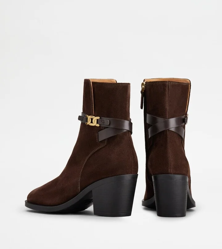 Ankle Boots in Suede - Image 3