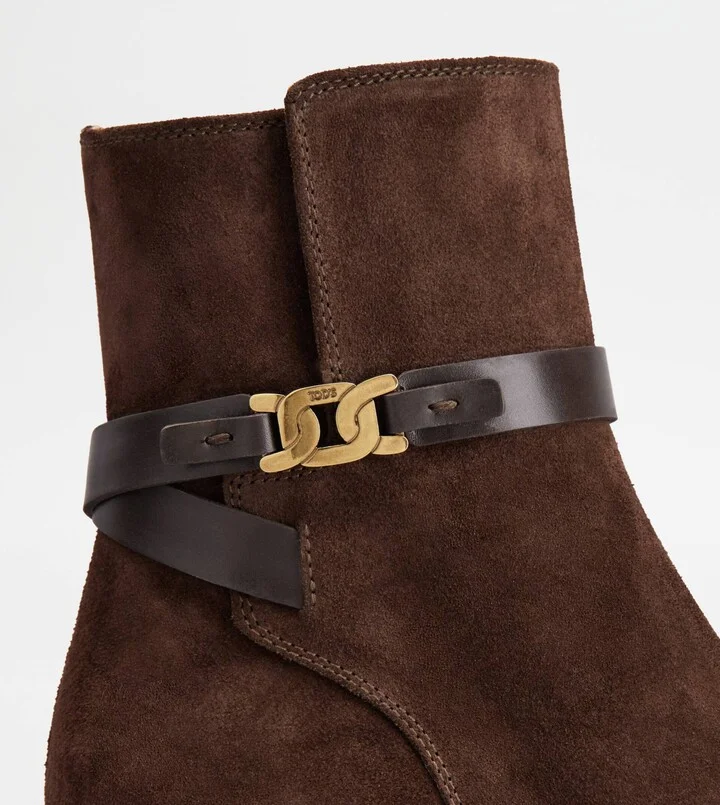Ankle Boots in Suede - Image 5