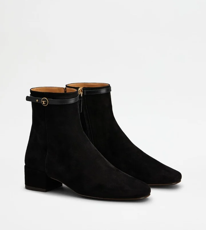 Ankle Boots in Suede - Image 2