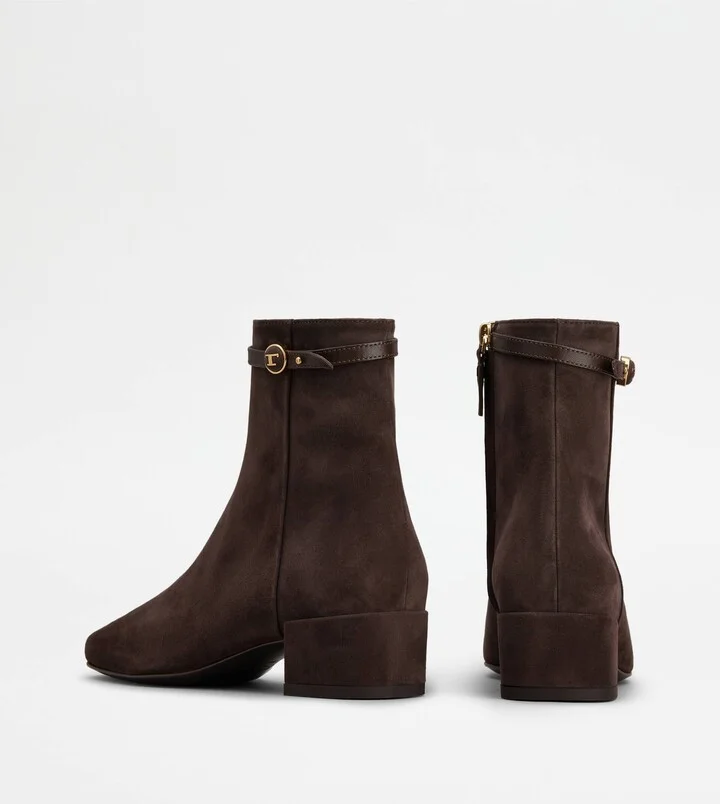 Ankle Boots in Suede - Image 3