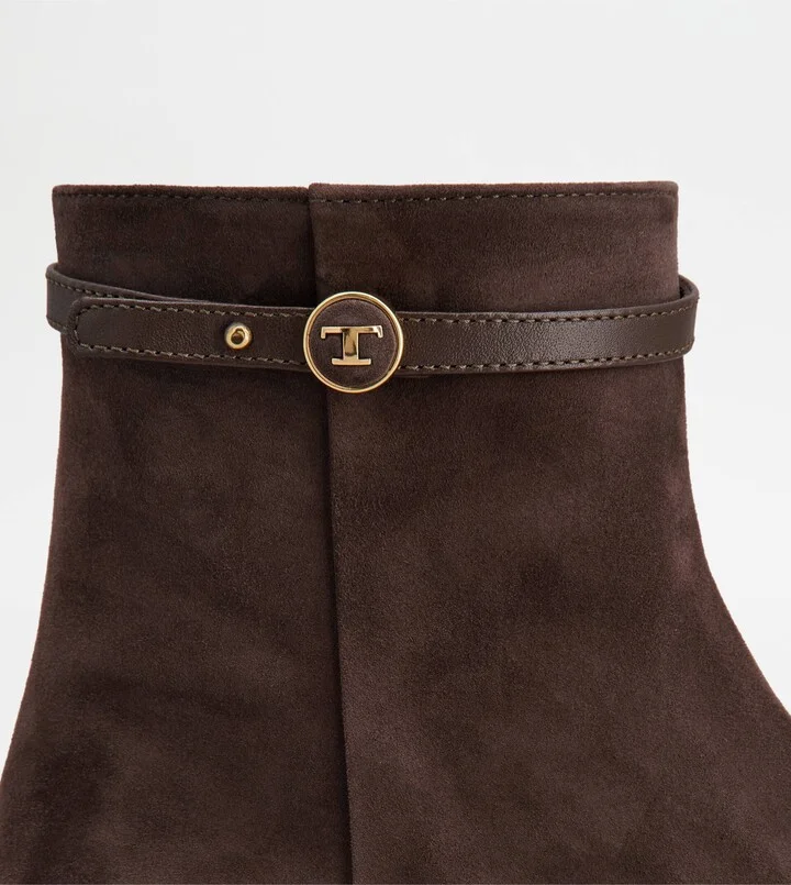 Ankle Boots in Suede - Image 5