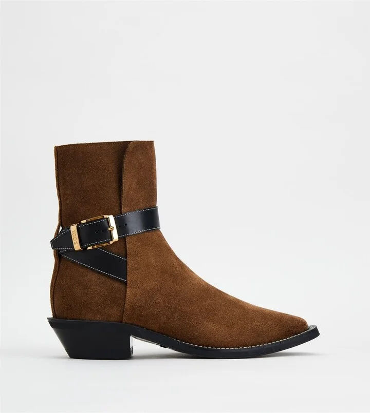 Ankle Boots in Suede
