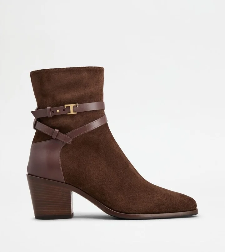 Ankle Boots in Suede