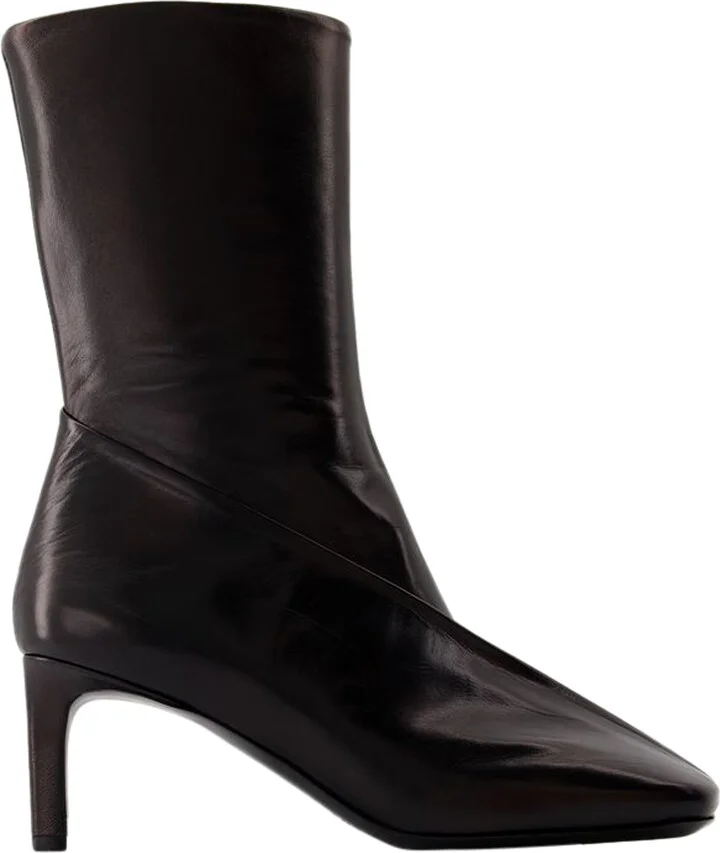 Ankle Boots - Jil Sander - Leather - Black