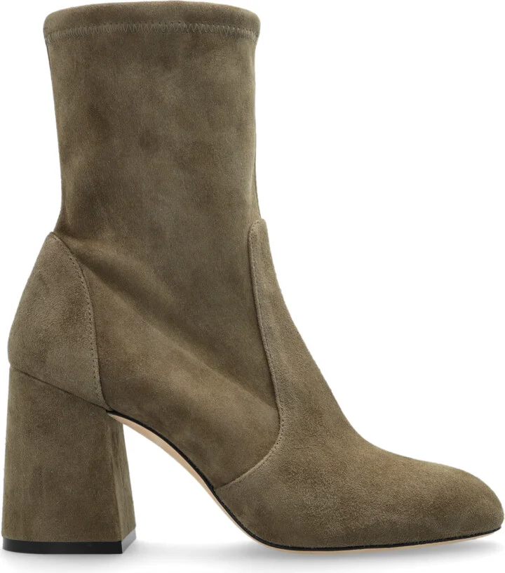 Ankle Boots With Heels 'Yuliana', , - Green