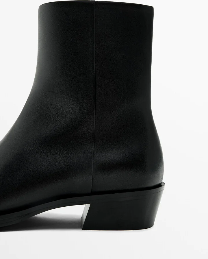 Ankle Boots With Square Toe - Image 5