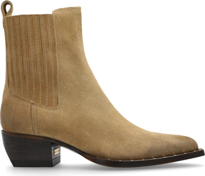 Ankle-high Boots, , - Beige