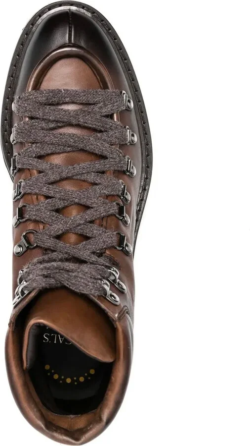 Ankle Lace-Up Fastening Boots - Image 4