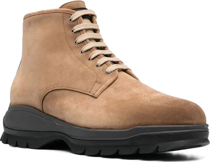 Ankle Lace-Up Fastening Boots - Image 2