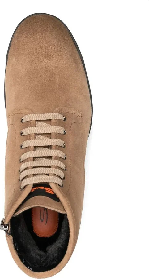 Ankle Lace-Up Fastening Boots - Image 4