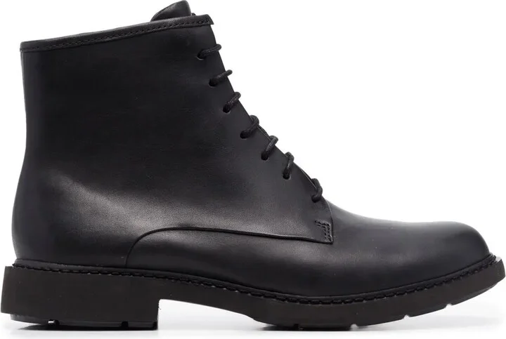 Ankle Lace-Up Fastening Boots