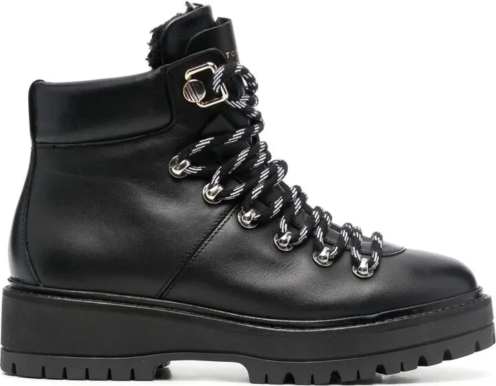 Ankle Lace-Up Fastening Boots