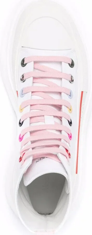 Ankle Lace-Up Sneakers - Image 4