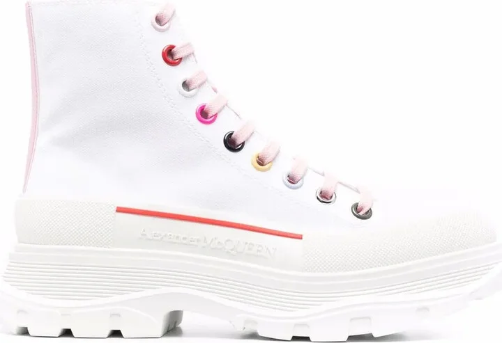 Ankle Lace-Up Sneakers