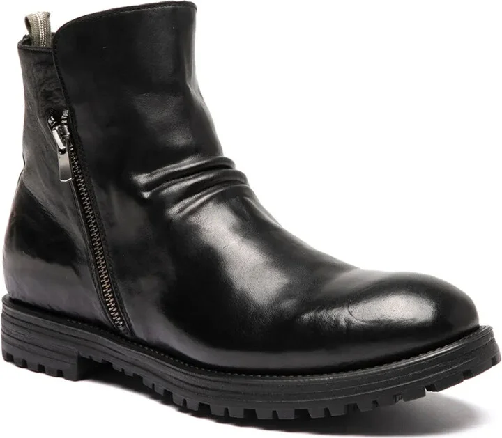 Ankle Leather Boots - Image 2