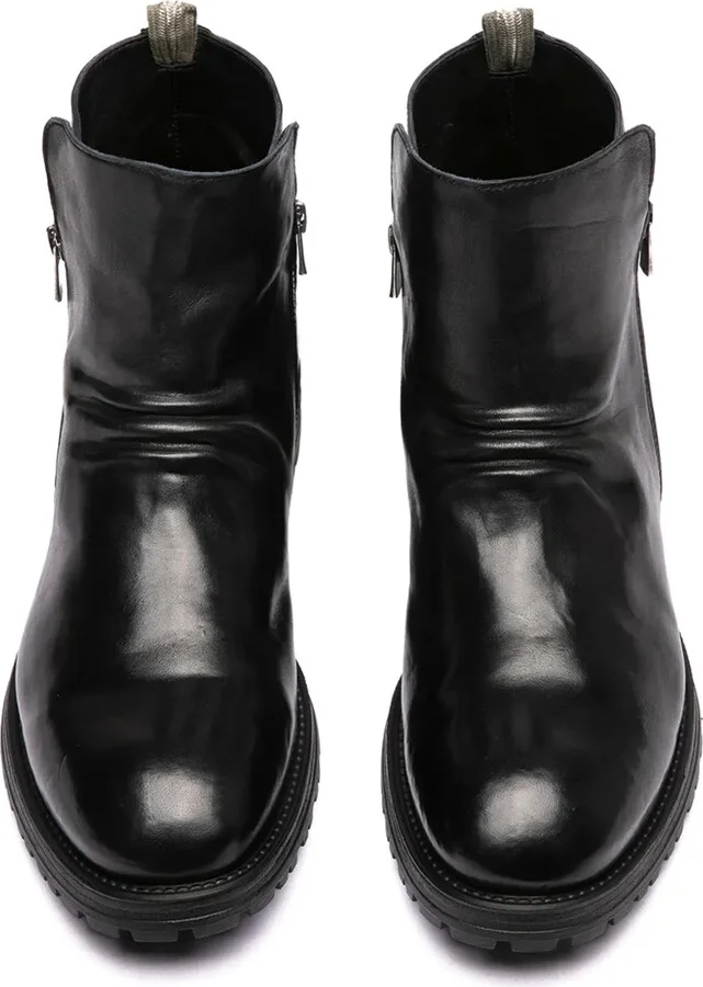 Ankle Leather Boots - Image 4