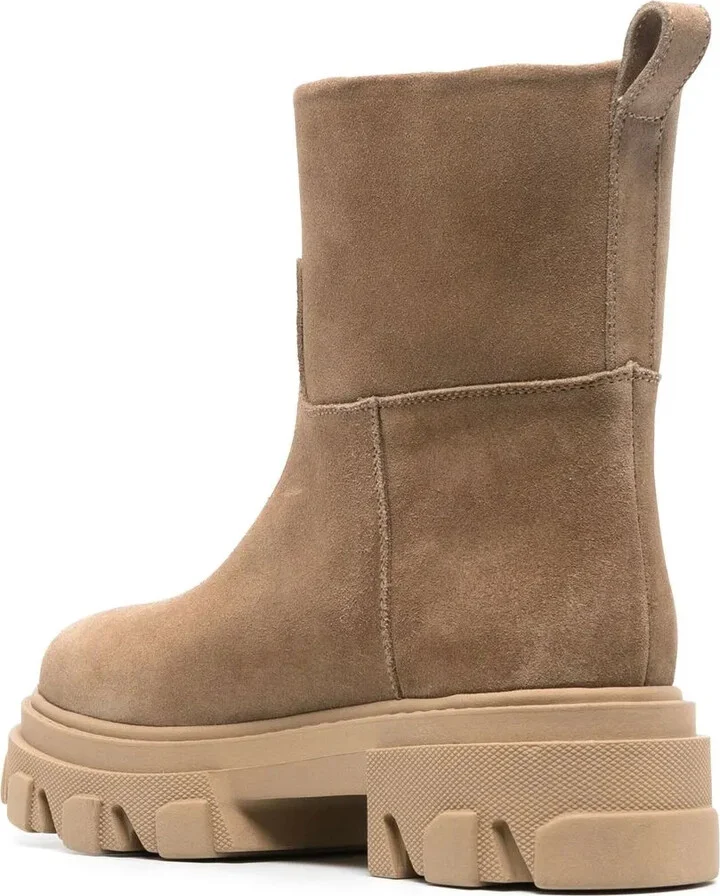 Ankle Leather Boots - Image 3