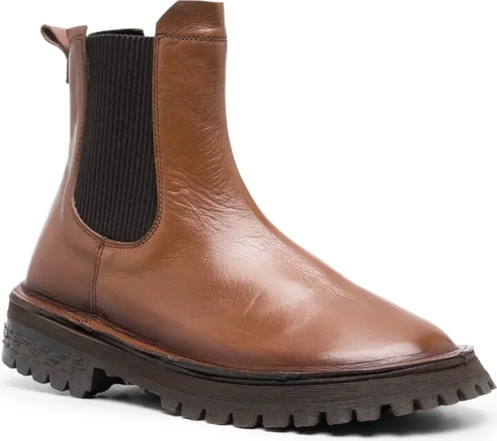Ankle Leather Boots - Image 2