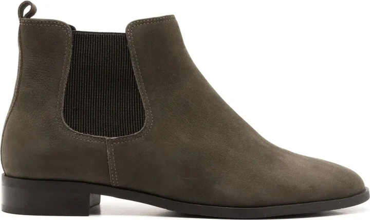 Ankle Leather Boots