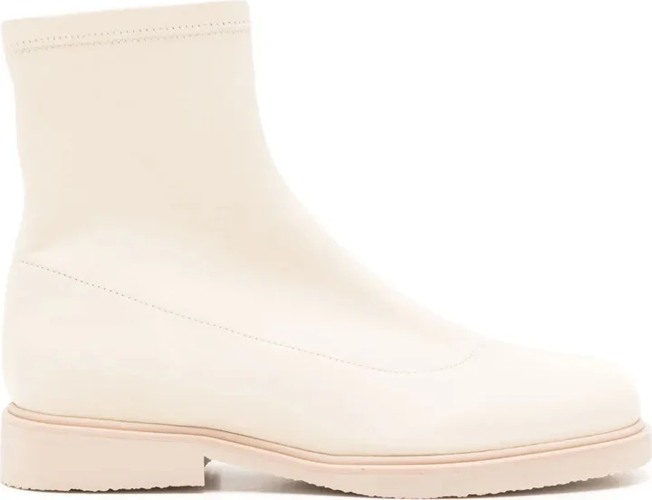 Ankle Leather Boots