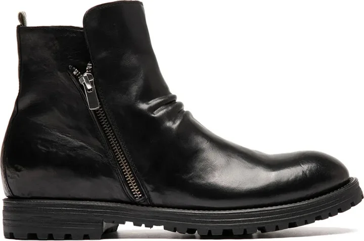 Ankle Leather Boots
