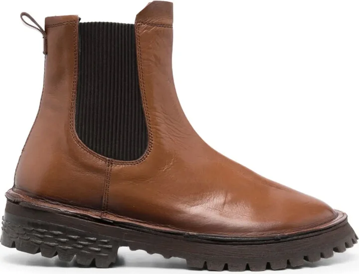Ankle Leather Boots
