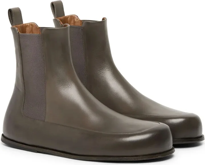 Ankle-Lenght Calf Leather Boots - Image 2
