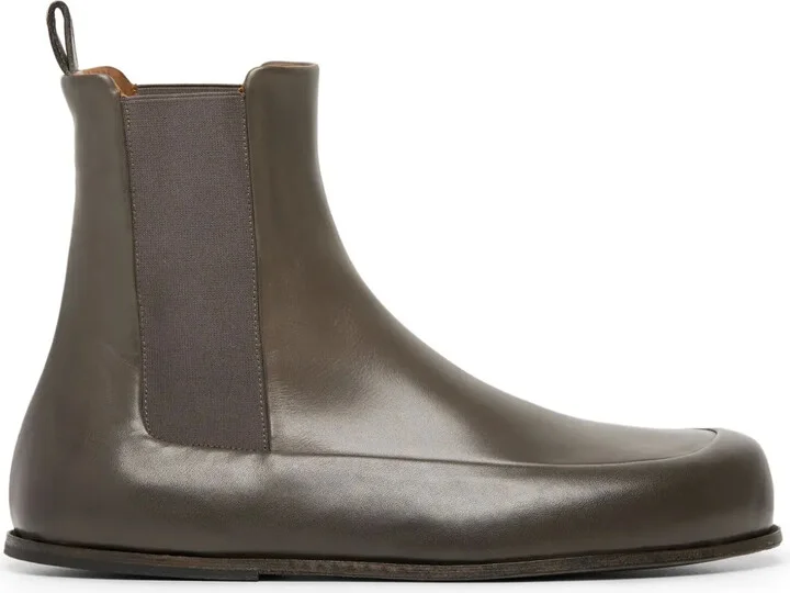 Ankle-Lenght Calf Leather Boots