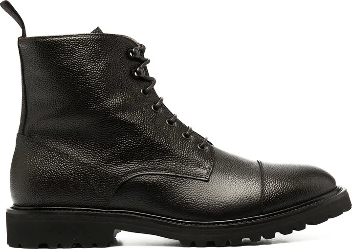 Ankle-Length Lace-Up Boots