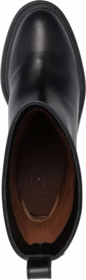 Ankle-Length Leather Boots - Image 4