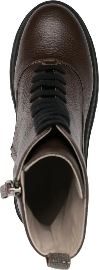 Ankle-Length Leather Boots - Image 4