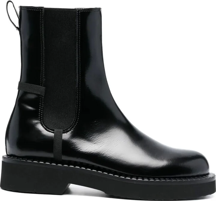 Ankle-Length Leather Boots