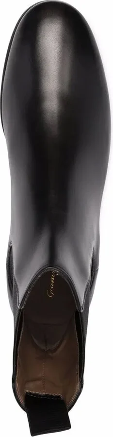ankle-length leather Chelsea boots - Image 4