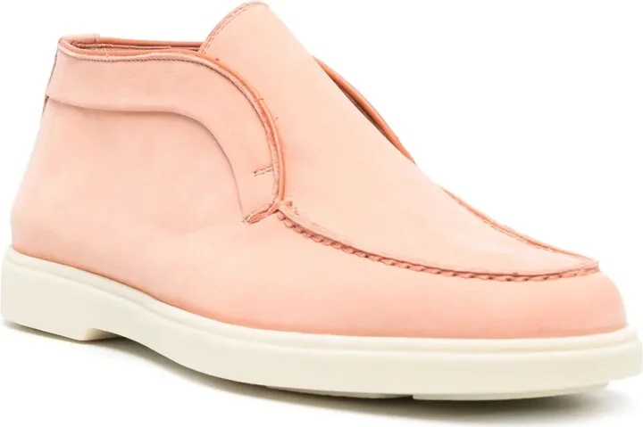 Ankle-Length Leather Loafers - Image 2