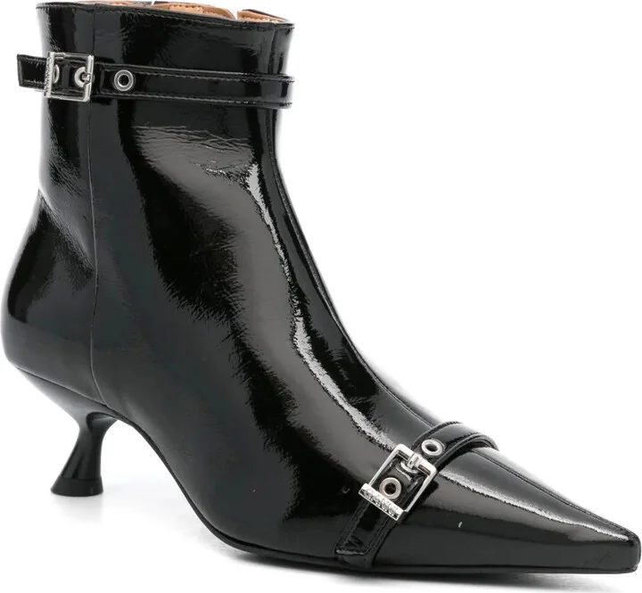 Ankle Length Pointed Toe Boots - Image 2