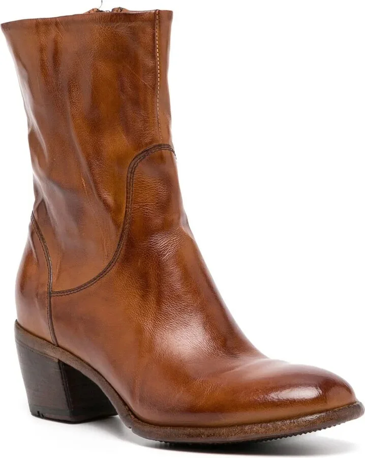 Ankle-Length Side-Zip Boots - Image 2