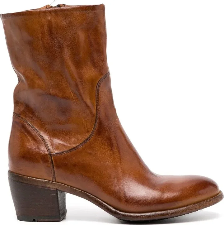 Ankle-Length Side-Zip Boots