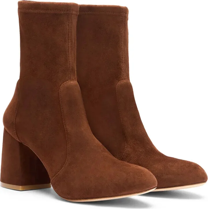 Ankle-Length Suede Boots - Image 2