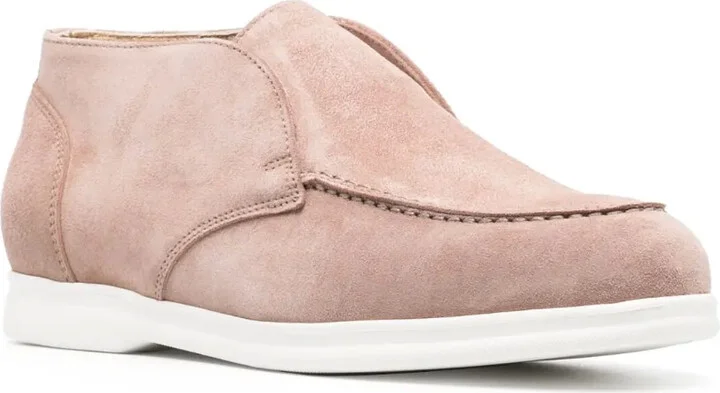 Ankle-Length Suede Loafers - Image 2
