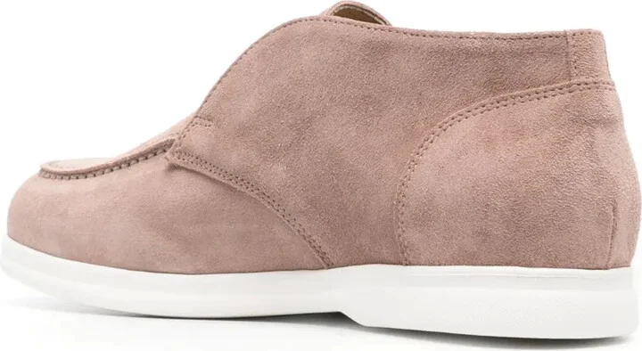 Ankle-Length Suede Loafers - Image 3