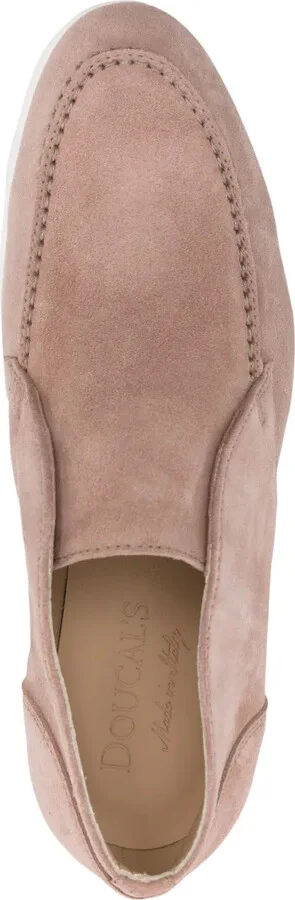 Ankle-Length Suede Loafers - Image 4