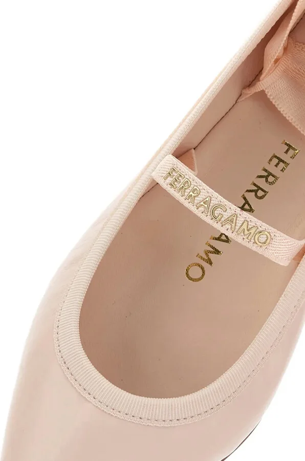Ankle-Ribbon Ballet Flats - Image 4