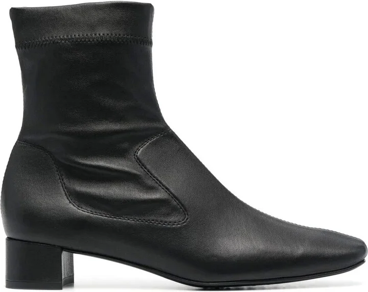 Ankle Side-Zip Fastening Boots