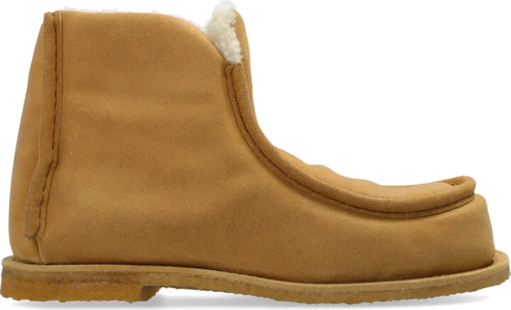 Ankle Snow Boots, , - Beige