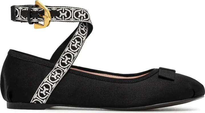 Ankle-Strap Ballerina Shoes