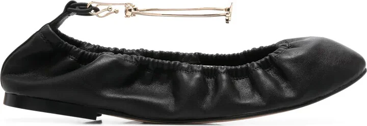Ankle-Strap Ballerina Shoes