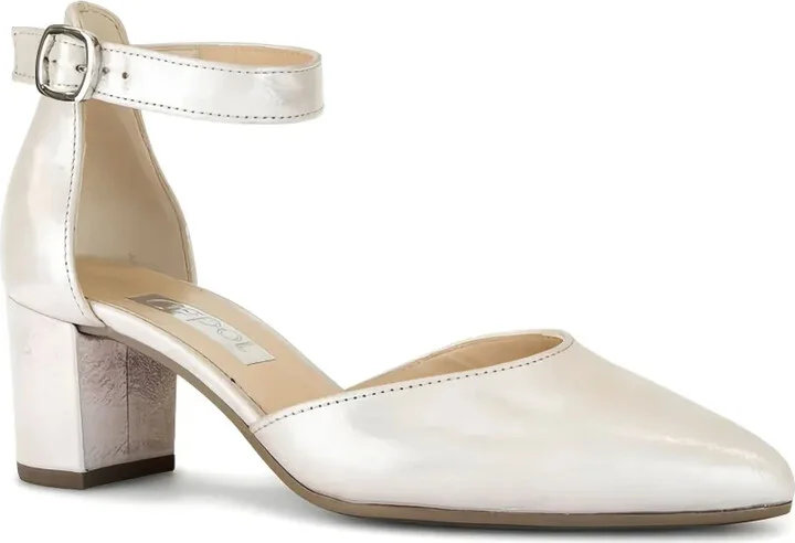 Ankle-Strap Block-Heel Pumps - Image 2