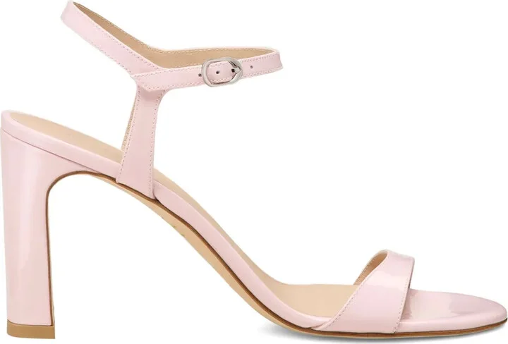 Ankle-Strap Block-Heel Sandals