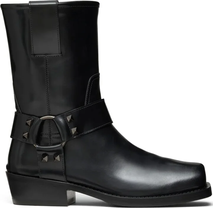 Ankle strap boots